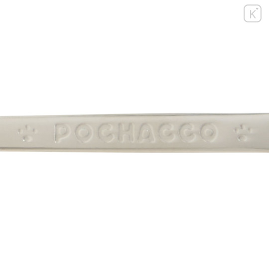Japan Sanrio Original Stainless Steel Spoon - Pochacco : Engraved - 3