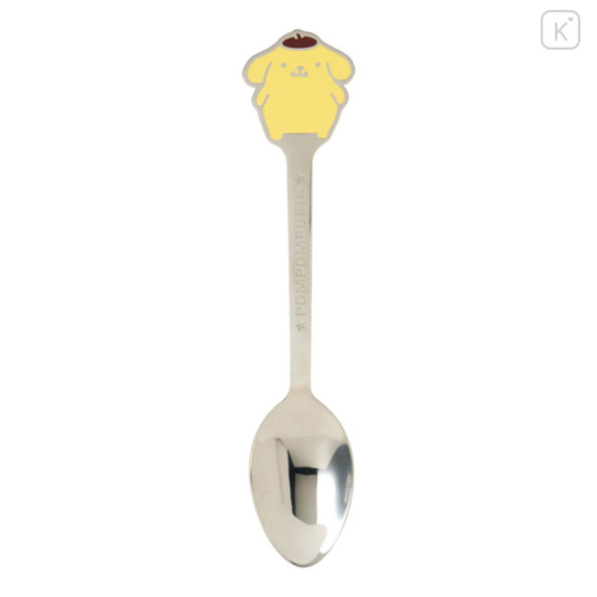 Japan Sanrio Original Stainless Steel Spoon - Pompompurin : Engraved - 1