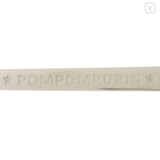 Japan Sanrio Original Stainless Steel Spoon - Pompompurin : Engraved - 3