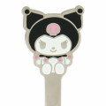Japan Sanrio Original Stainless Steel Fork - Kuromi : Engraved - 2
