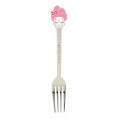 Japan Sanrio Original Stainless Steel Fork - My Melody : Engraved