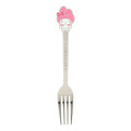 Japan Sanrio Original Stainless Steel Fork - My Melody : Engraved - 1