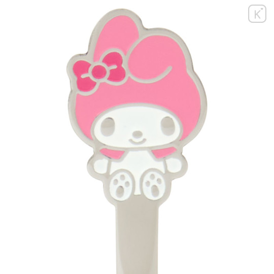 Japan Sanrio Original Stainless Steel Fork - My Melody : Engraved - 2