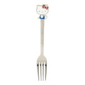 Japan Sanrio Original Stainless Steel Fork - Hello Kitty : Engraved - 1