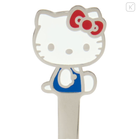 Japan Sanrio Original Stainless Steel Fork - Hello Kitty : Engraved - 2
