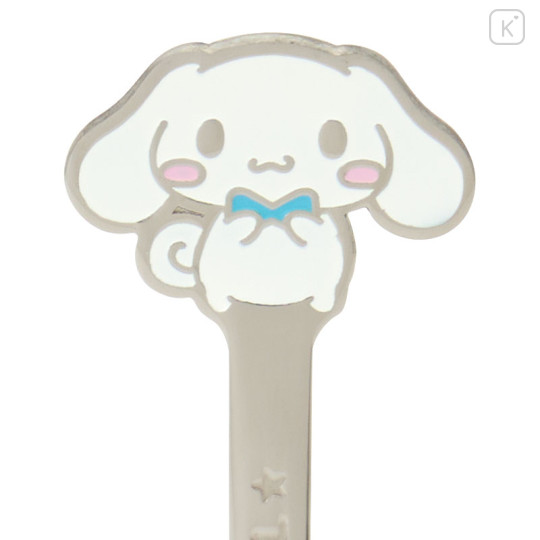 Japan Sanrio Original Stainless Steel Fork - Cinnamoroll : Engraved - 2