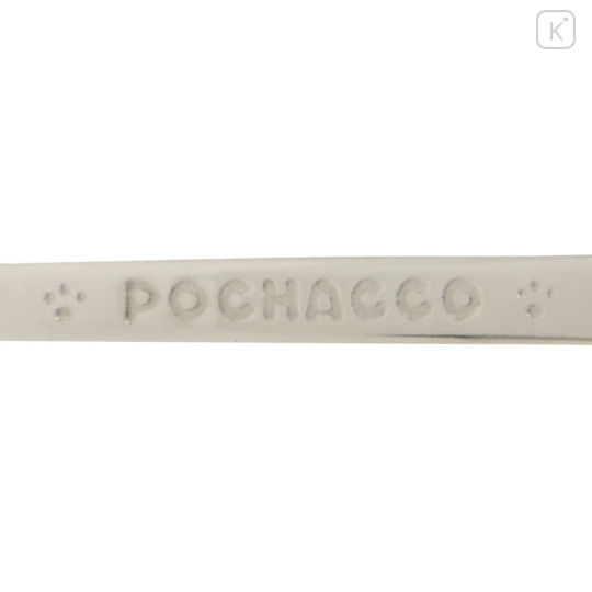 Japan Sanrio Original Stainless Steel Fork - Pochacco : Engraved - 3
