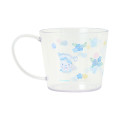 Japan Sanrio Original Clear Mug - Cinnamoroll : Watercolor Flower - 2