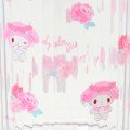 Japan Sanrio Original Clear Tumbler (L) - My Melody : Watercolor Flower - 4