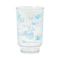 Japan Sanrio Original Clear Tumbler (L) - Cinnamoroll : Watercolor Flower - 1
