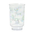 Japan Sanrio Original Clear Tumbler (L) - Pochacco : Watercolor Flower - 1