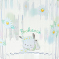 Japan Sanrio Original Clear Tumbler (L) - Pochacco : Watercolor Flower - 3