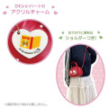 Japan Sanrio Pochette Crossbody Shoulder Bag - Hello Kitty : Retro Boston Bag Red - 2