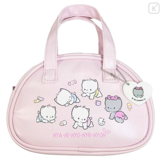 Japan Sanrio Pochette Crossbody Shoulder Bag - Nyaninyunyenyon - 1