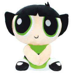 Japan The Powerpuff Girls Sitting Plush Toy - Buttercup Smile