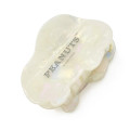Japan Peanuts Hair Claw Clip - Snoopy : Face Shell Holographic - 2