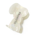 Japan Peanuts Hair Claw Clip - Snoopy & Woodstock : Hug Shell Holographic - 2