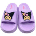 Japan Sanrio EVA Platform Shower Sandal - Kuromi : Y2K Tan - 1