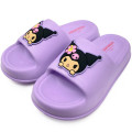 Japan Sanrio EVA Platform Shower Sandal - Kuromi : Y2K Tan - 2