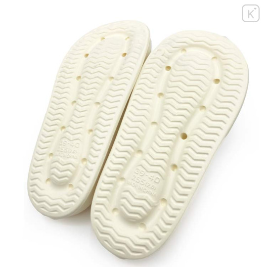 Japan Sanrio EVA Platform Shower Sandal - Hello Kitty : Y2K Tan - 3