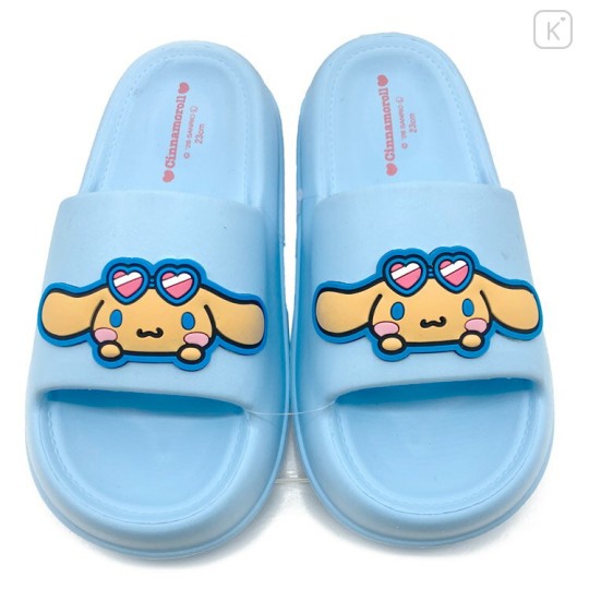 Japan Sanrio EVA Platform Shower Sandal - Cinnamoroll : Y2K Tan - 1