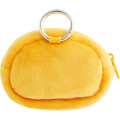 Japan San-x Mini Plush Pouch with Carabiner - Universe San-X Town Mikanboya : Smile - 2
