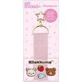 Japan San-x Tag Keychain - Chairoikoguma & Korilakkuma : Strawberry Pink - 1