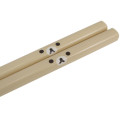 Japan San-x Bamboo Chopsticks 21cm - Rilakkuma : Face - 2