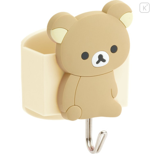 Japan San-x Magnetic Hook with Tray - Rilakkuma - 1