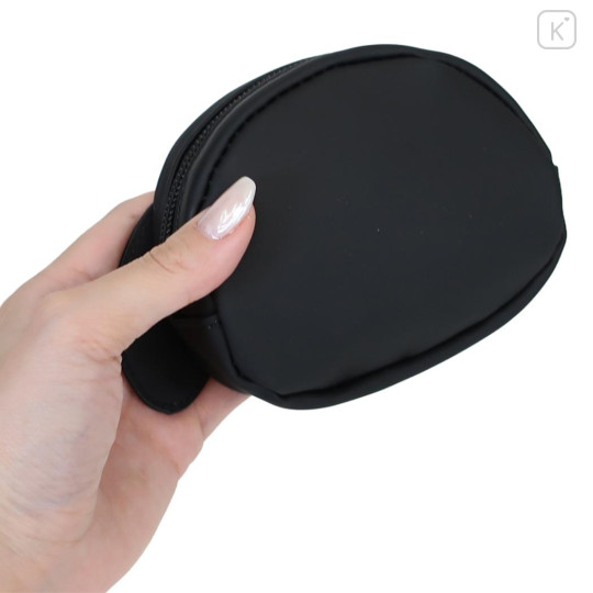 Japan Sanrio Face-shaped Pouch - My Melody : Monochrome - 2