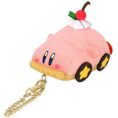 Japan Kirby Plush Mascot Bag Charm - Kirby : Car Kirby Discovery