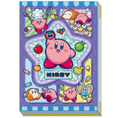 Japan Kirby A6 Notepad - Kirby & Waddle Dee : Food
