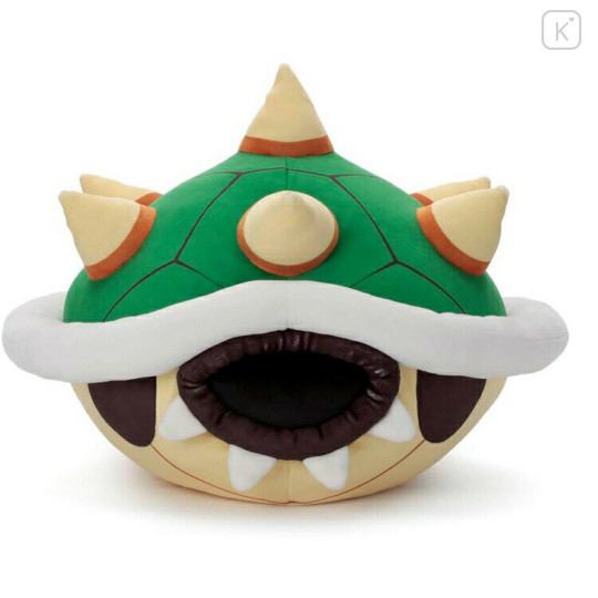 Japan Super Mario Mocchi-Mocchi-Style Plush Toy - Bowser's Shell - 1