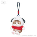 Japan Mofusand × Sanrio Squishy Potefuwa Mascot Holder - Pochacco - 5