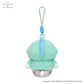 Japan Mofusand × Sanrio Squishy Potefuwa Mascot Holder - Hangyodon - 6