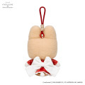 Japan Mofusand × Sanrio Squishy Potefuwa Mascot Holder - Marron Cream - 6