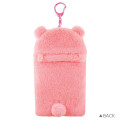Japan Gloomy Bear Photo Holder Card Case Keychain - Fluffy Pink - 2