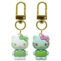 Japan Sanrio Figure Charm Keychain Set - Hello Kitty : Matcha Green - 1