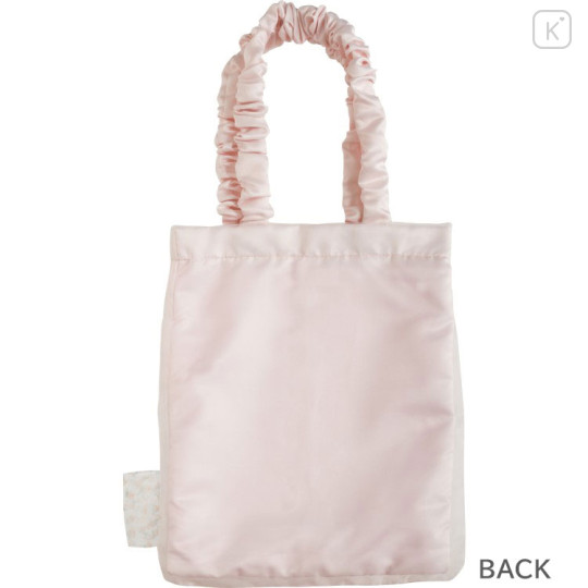 Japan San-x Satin Tote Bag - Sugarcocomuu : Frill Ribbon Pink - 2