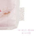 Japan San-x Satin Tote Bag - Sugarcocomuu : Frill Ribbon Pink - 4