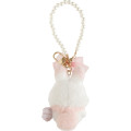 Japan San-x Hanging Plush - Sugarcocomuu : Pearl Ribbon Rabbit - 3