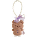 Japan San-x Hanging Plush - Sugarcocomuu : Pop Pearl Ribbon Cookie Bears Cocoa - 1