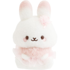 Japan San-x Plush Toy - Sugarcocomuu : Frill Ribbon Rabbit Pink