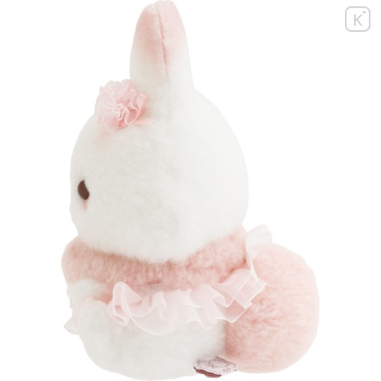 Japan San-x Plush Toy - Sugarcocomuu : Frill Ribbon Rabbit Pink - 2