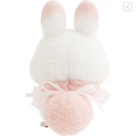 Japan San-x Plush Toy - Sugarcocomuu : Frill Ribbon Rabbit Pink - 3