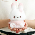 Japan San-x Plush Toy - Sugarcocomuu : Frill Ribbon Rabbit Pink - 4