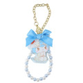 Japan Sanrio Mascot Bag Charm - Kuromi : Sweet Cakes Collection Ribbon Bead - 1