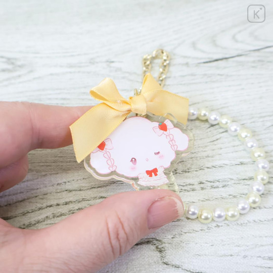 Japan Sanrio Mascot Bag Charm - Cogimyun : Sweet Cakes Collection Ribbon Bead - 2