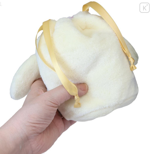 Japan Sanrio Plush Drawstring Bag - My Melody : Sweet Cakes Collection Strawberry - 2