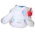 Japan Sanrio Plush Drawstring Bag - Cinnamoroll : Sweet Cakes Collection Strawberry - 1
